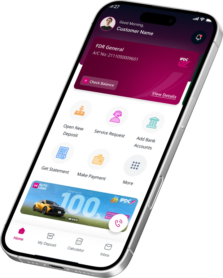 IPDC EZ mobile app