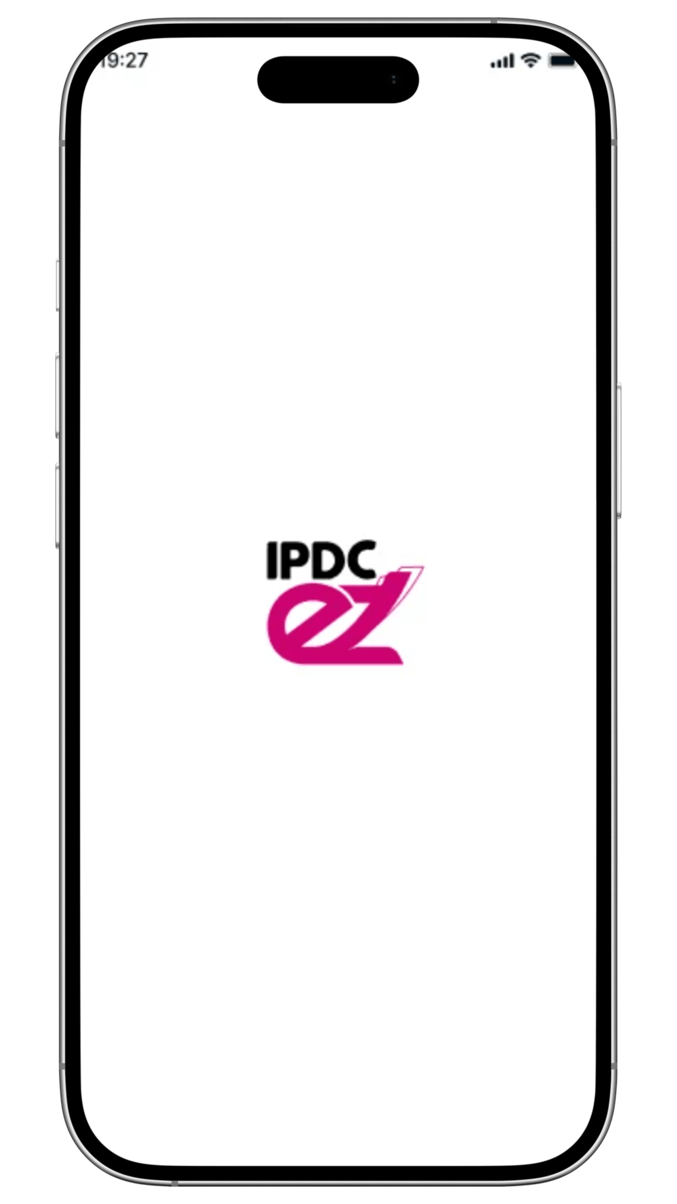 IPDC EZ account screen 1