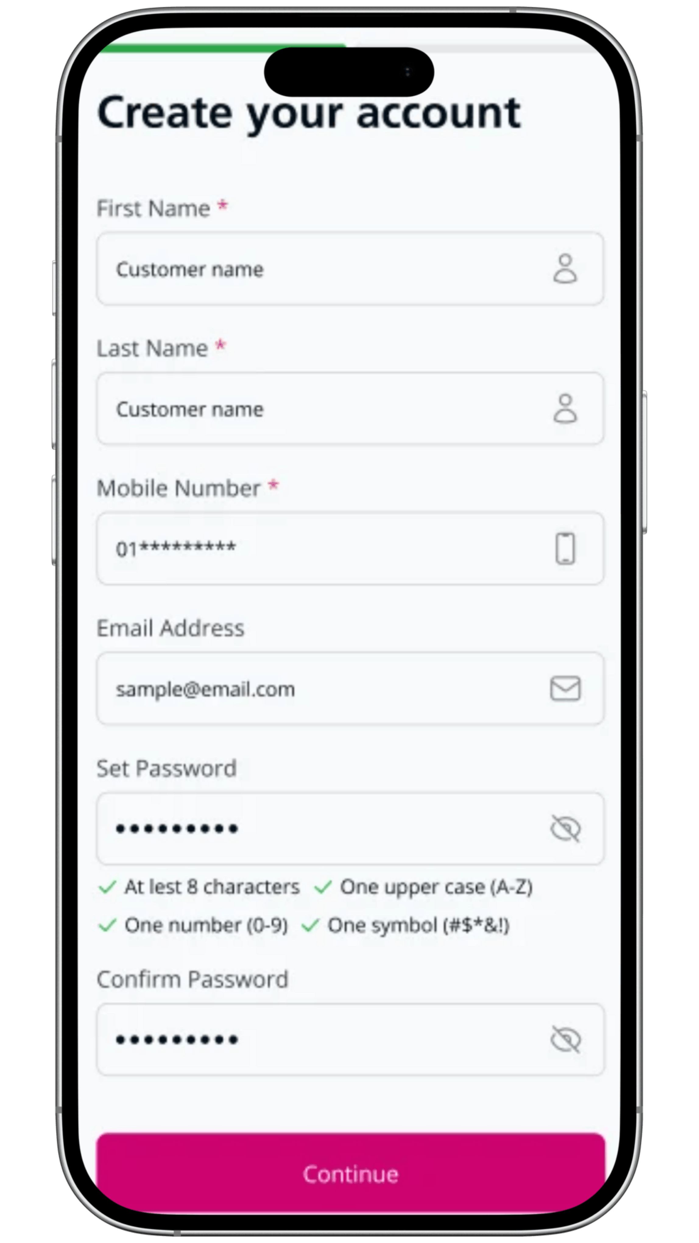 IPDC EZ account screen 3