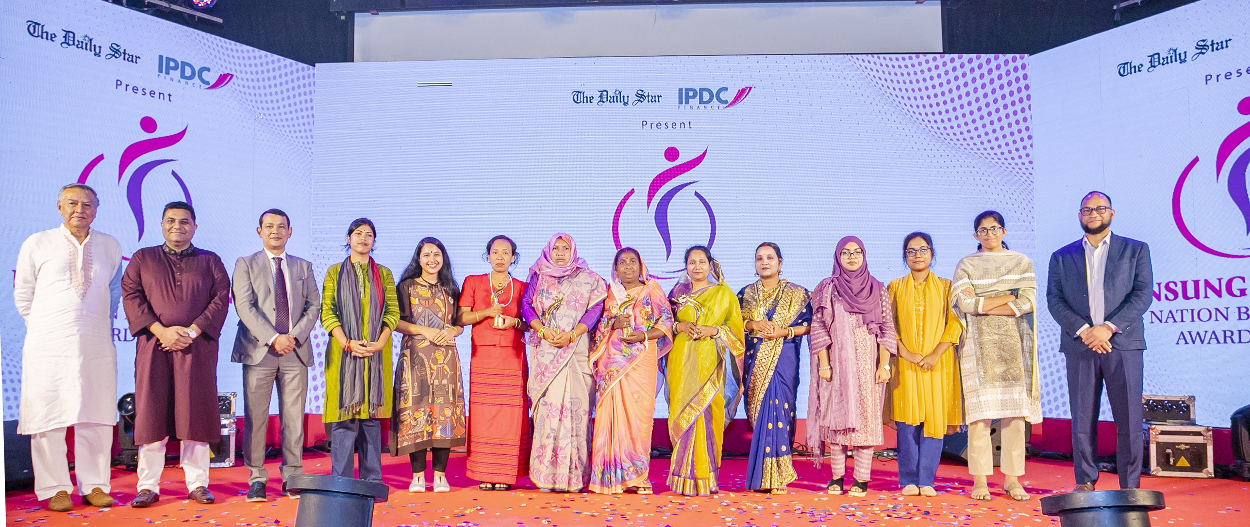 আইপিডিসি ‘আনসাং উইমেন নেশন বিল্ডার্স অ্যাওয়ার্ড ২০২৩’ অনুষ্ঠিত