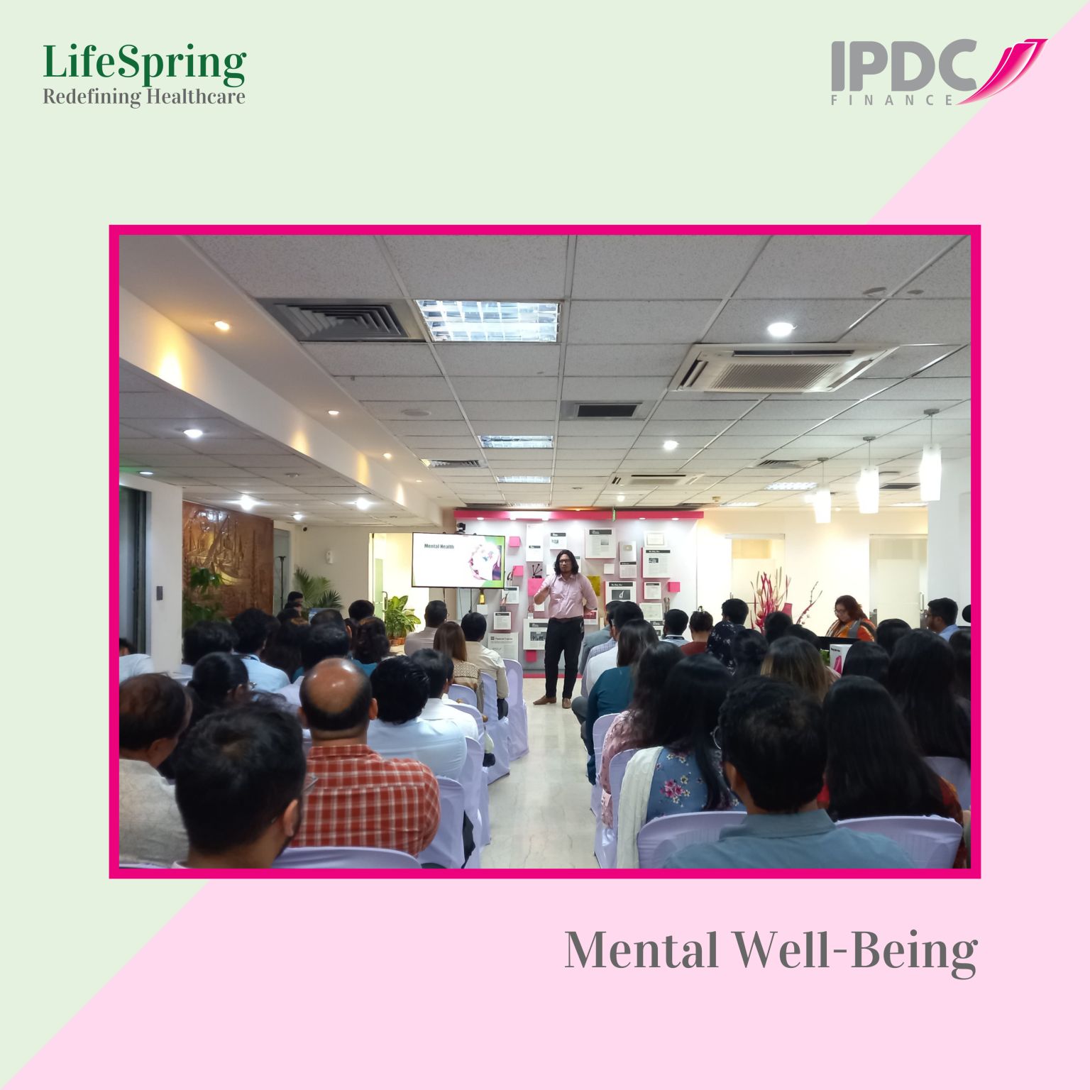 IPDC Finance organized a session on mental well-being in collaboration with LifeSpring 6