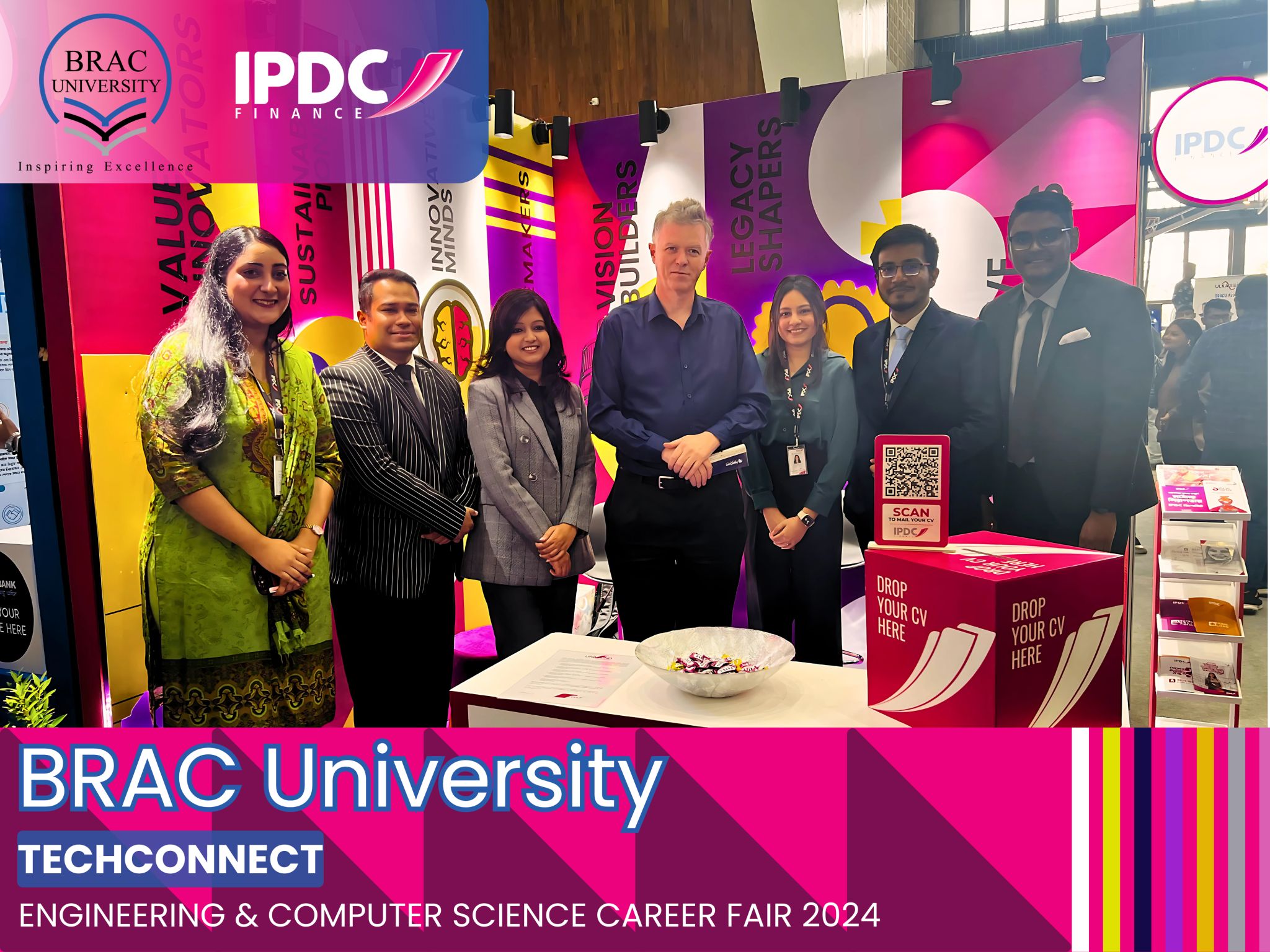 TECHCONNECT Engineering & Computer Science Career Fair 2024 at BRAC University 2