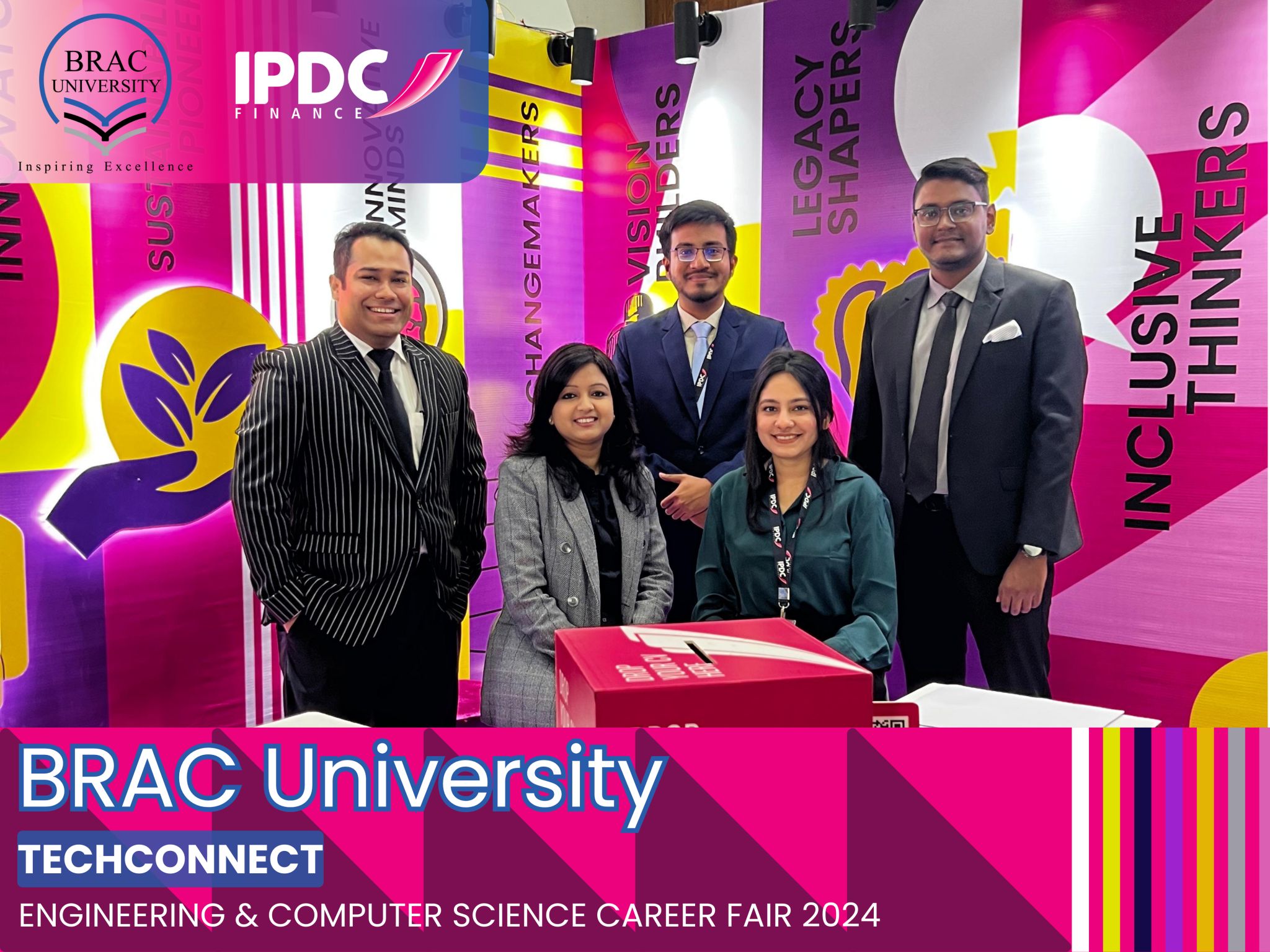 TECHCONNECT Engineering & Computer Science Career Fair 2024 at BRAC University 4